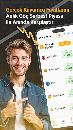Altın Fiyatları ve Canlı Döviz ekran görüntüsü