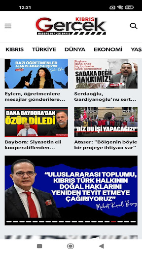 Kıbrıs Gerçek ekran görüntüsü
