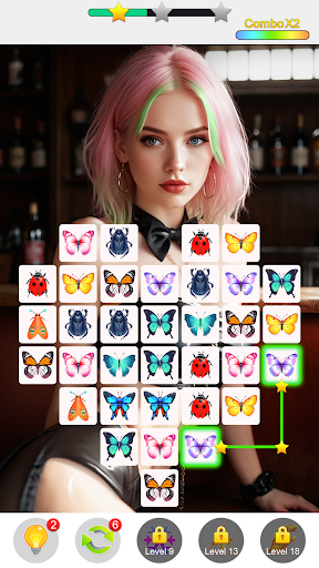 Girls Onet - Tile Match Puzzle ekran görüntüsü