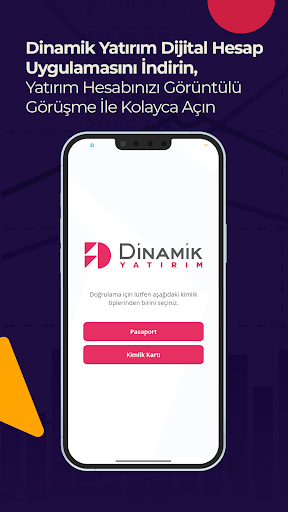 Dinamik Yatırım Dijital Hesap ekran görüntüsü