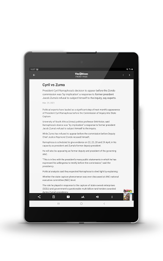 The Citizen e-paper ekran görüntüsü