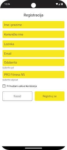 PRO Fitness NS ekran görüntüsü