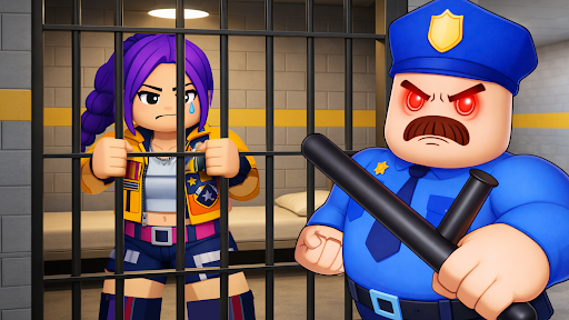 Prison Escape: 3D Obby Parkour ekran görüntüsü