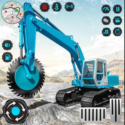 Heavy Excavator Rock Mining ekran görüntüsü