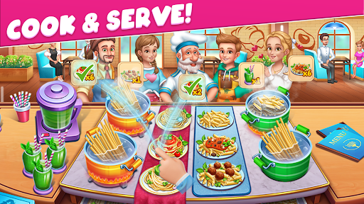 Cooking Taste Restaurant Games ekran görüntüsü