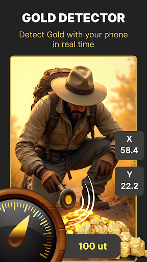 Gold Detector & Gold Scanner ekran görüntüsü