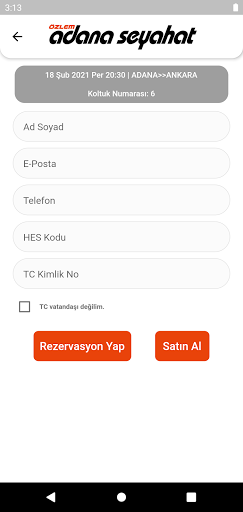 Özlem Adana Seyahat ekran görüntüsü
