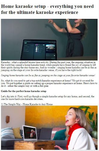 How to Karaoke ekran görüntüsü