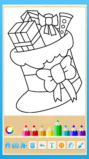 Coloring Book Christmas ekran görüntüsü