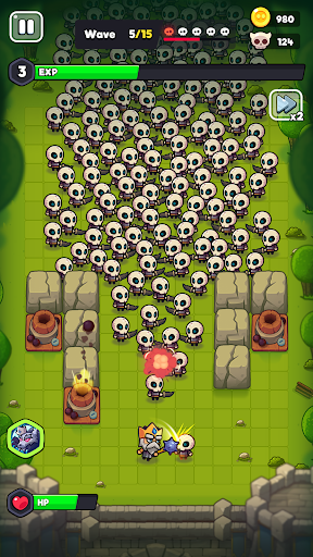 Tower King: Defense game ekran görüntüsü