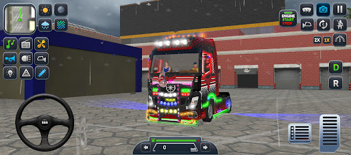 City Transport Truck Game 3D ekran görüntüsü