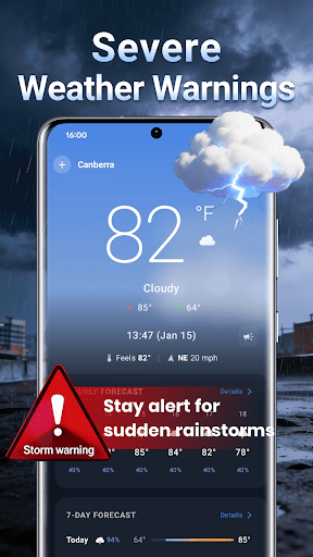 Weather Now: Forecast & Radar ekran görüntüsü