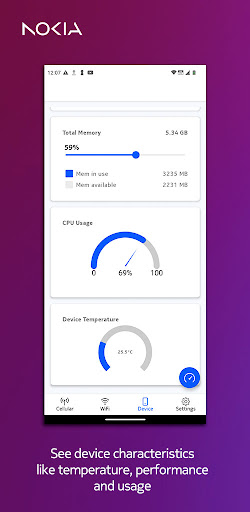 Nokia Network Digital Twin ekran görüntüsü