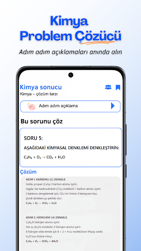 Chemistry AI - Homework Solver ekran görüntüsü