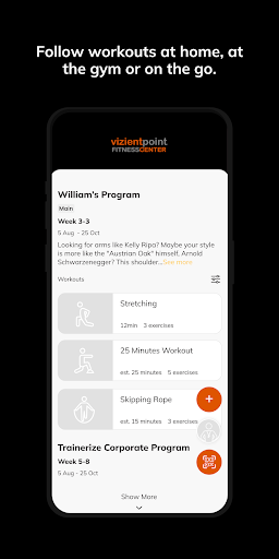 Vizient Point Fitness Center ekran görüntüsü