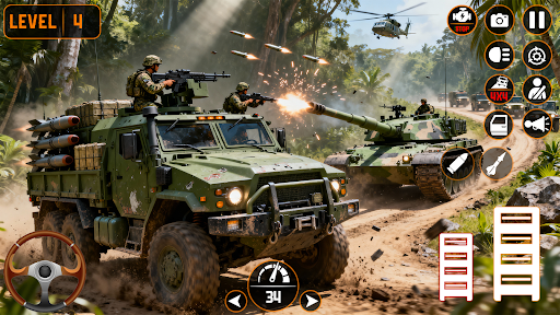 Army Cargo Truck Game 2026 ekran görüntüsü