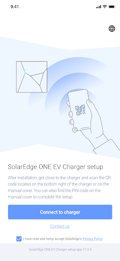 SolarEdge ONE EV Charger Setup ekran görüntüsü