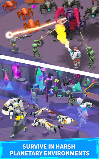 Idle Survivor Space Odyssey ekran görüntüsü