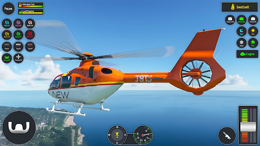 Real Helicopter Simulator ekran görüntüsü