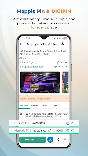 Mappls MapmyIndia Maps, Safety ekran görüntüsü