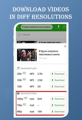 VK Video Downloader ekran görüntüsü