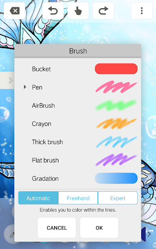 MediBang Colors coloring book ekran görüntüsü