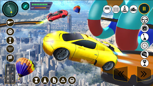 Kids Car Stunts Race Game ekran görüntüsü