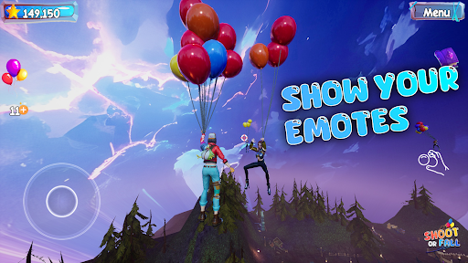 Shoot Or Fall : Ballon Battles ekran görüntüsü