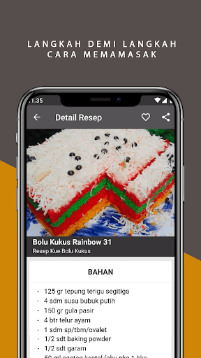 Resep Kue Offline Lengkap ekran görüntüsü