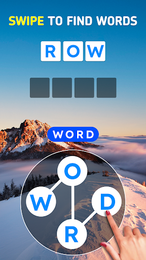 Serene Word: Word Wheel Puzzle ekran görüntüsü