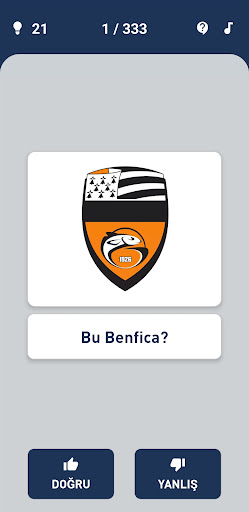 Futbol Logosu Testini Tahmin ekran görüntüsü