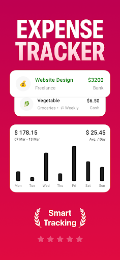 Expense tracker - Finza ekran görüntüsü