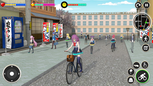High School Girl Life Sim 3D ekran görüntüsü