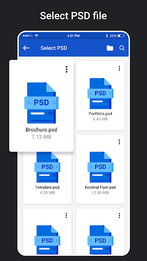 Easy Open PSD Files ekran görüntüsü