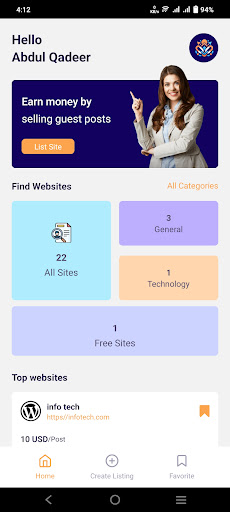 Backlink Bazaar: Guest Post ekran görüntüsü