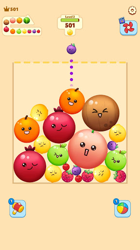 Fruit Merge: Watermelon Puzzle ekran görüntüsü