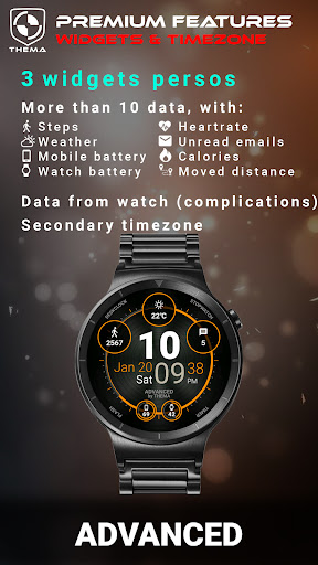 Advanced Watch Face ekran görüntüsü