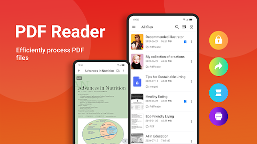 PDF Okuyucu - Görüntüden PDF'e ekran görüntüsü