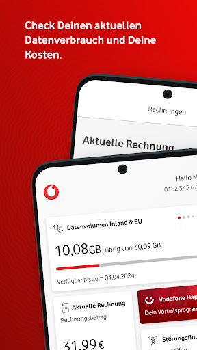 MeinVodafone ekran görüntüsü