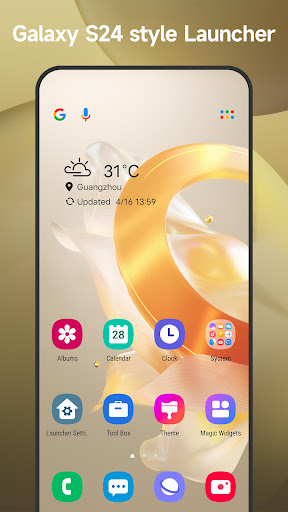 Cool S24 Launcher Galaxy OneUI ekran görüntüsü