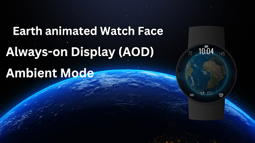 3D EARTH Watch Face ekran görüntüsü