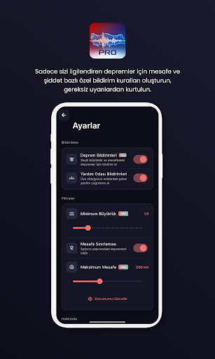 Deprem Ağı Pro ekran görüntüsü