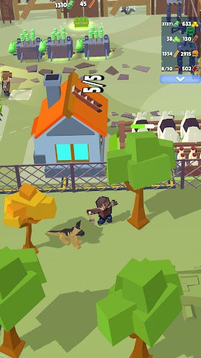 Build and Survive: zombie game ekran görüntüsü