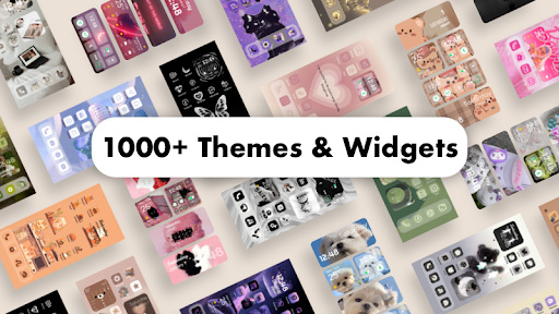 Widgets Art - Wallpaper, Theme ekran görüntüsü
