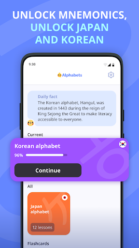 Alfabird - Korean and Japanese ekran görüntüsü