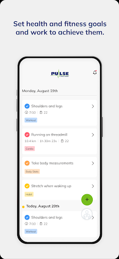 Pulse Fitness and Training ekran görüntüsü