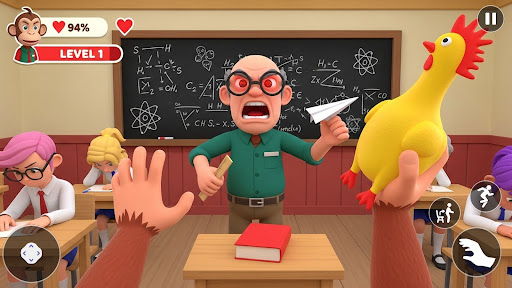 Am Monkey Student Prank School ekran görüntüsü