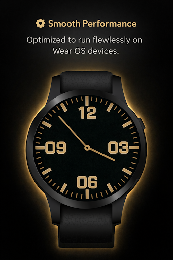 Luxury Retro Analog Watch Face ekran görüntüsü