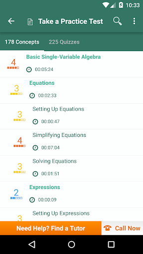 Algebra 2 Practice & Prep ekran görüntüsü