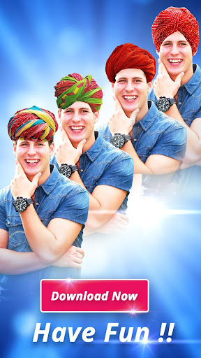 Rajasthani Turban Photo Editor ekran görüntüsü